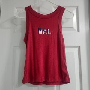 ❤️NWT❤️ Where I'm From Red Graphic Tank Top